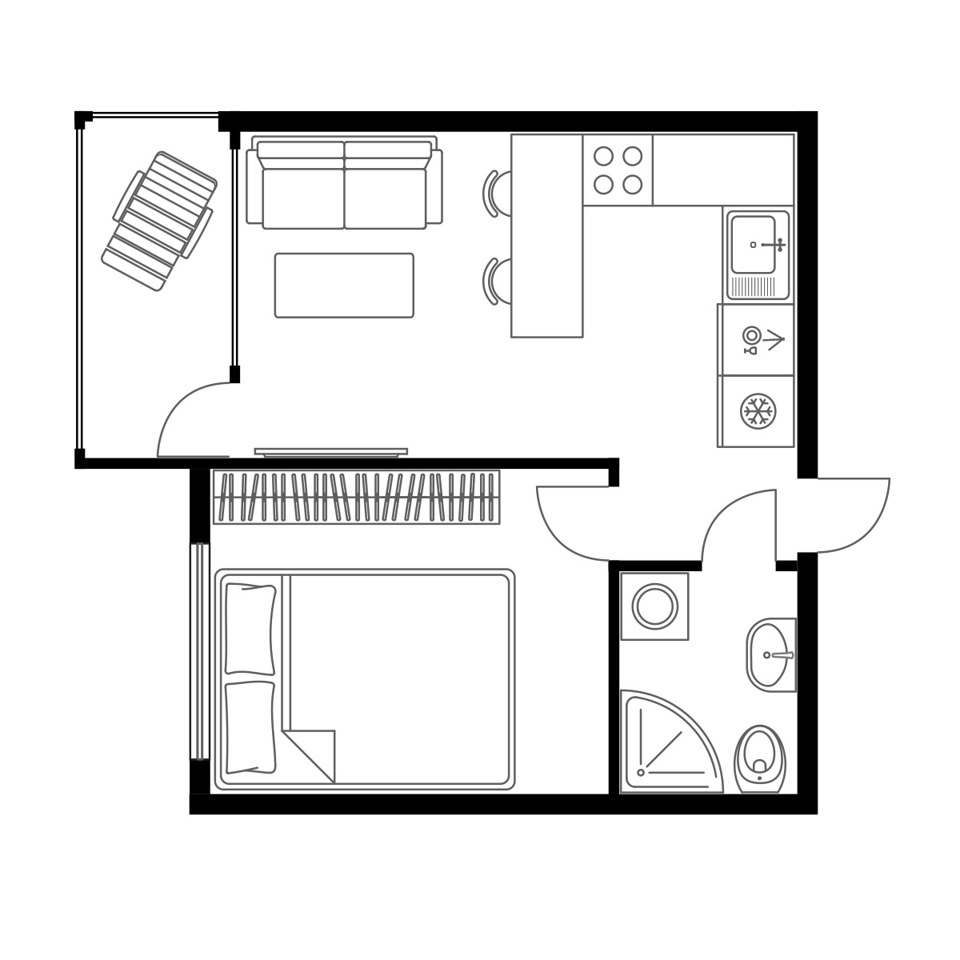 2-комнатная1